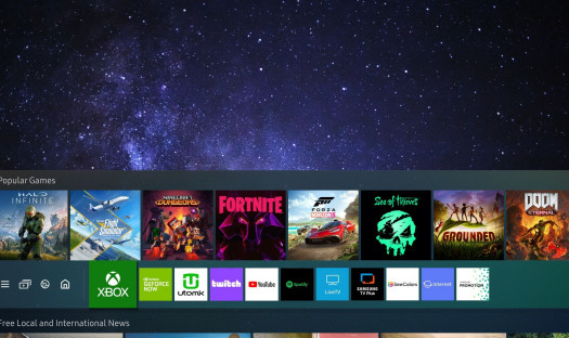 Samsung wprowadza aplikacje do streamingu gier na kolejne telewizory. W planach platforma Blacknut 