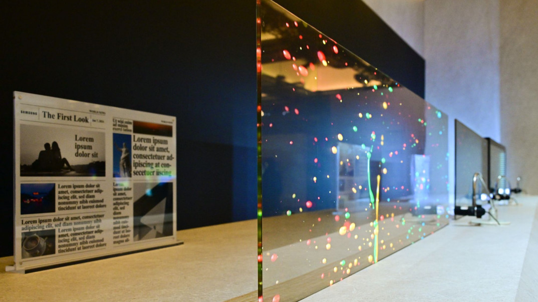 Samsung na CES 2024 - ekran Micro LED i technologia OLED Glare Free