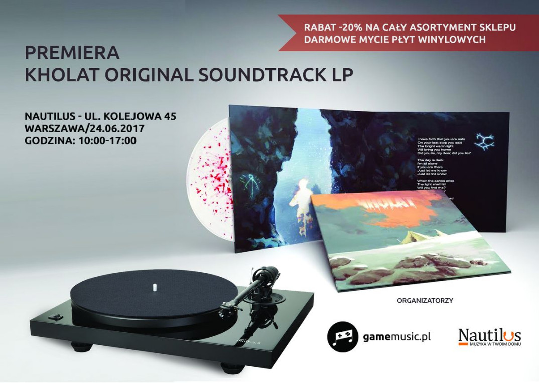 Premiera winylowej edycji soudtracku do gry "Kholat". Spotkanie z kompozytorem w warszawskim Nautilusie
