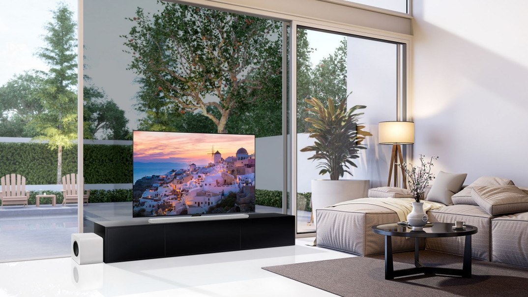 Nagrodzony nagrodą EISA 2023-2024 telewizor Samsung OLED S95C 77" - szczegóły