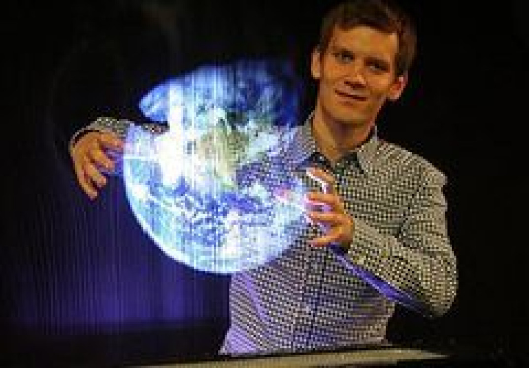 Polska technologia jak z "Gwiezdnych wojen" - ekran wyświetlający hologramy