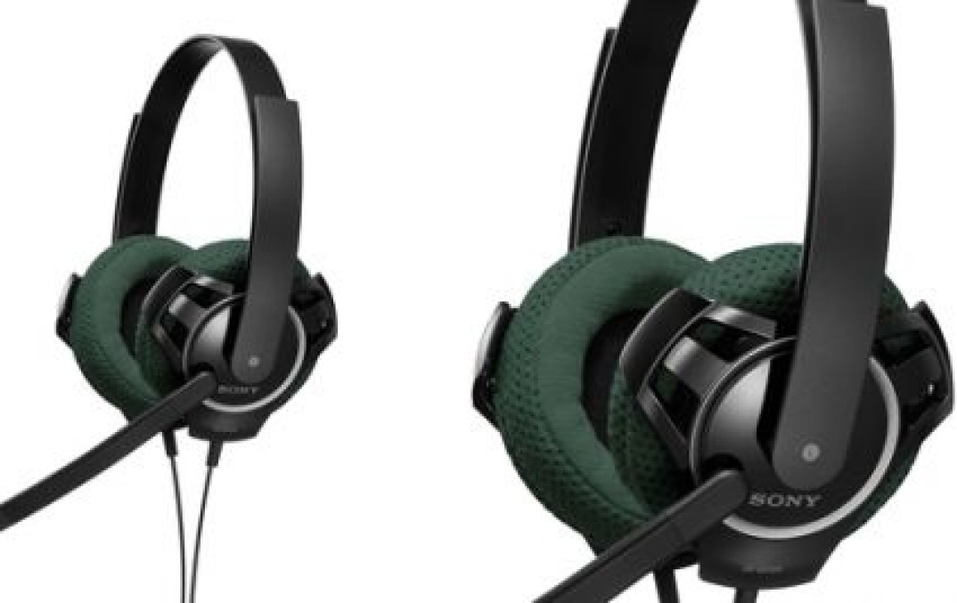 Zestawy słuchawkowe i mikrofony Sony