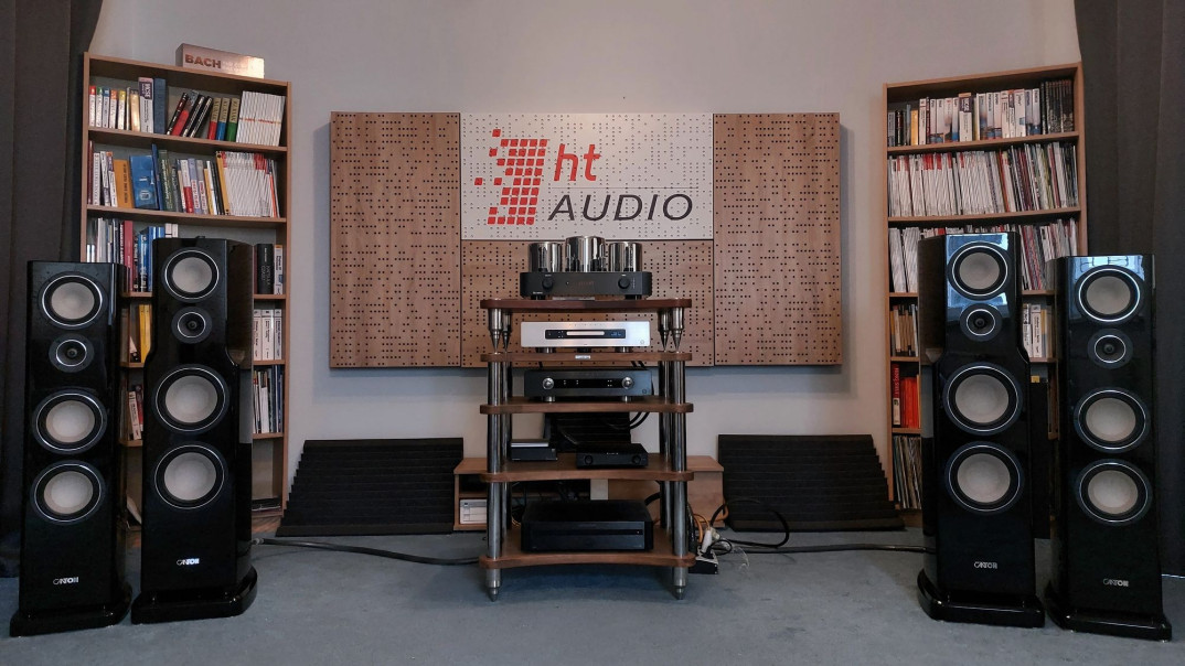 Testy porównawcze kolumn Canton, w tym Reference 3K, w poznańskim salonie HTaudio