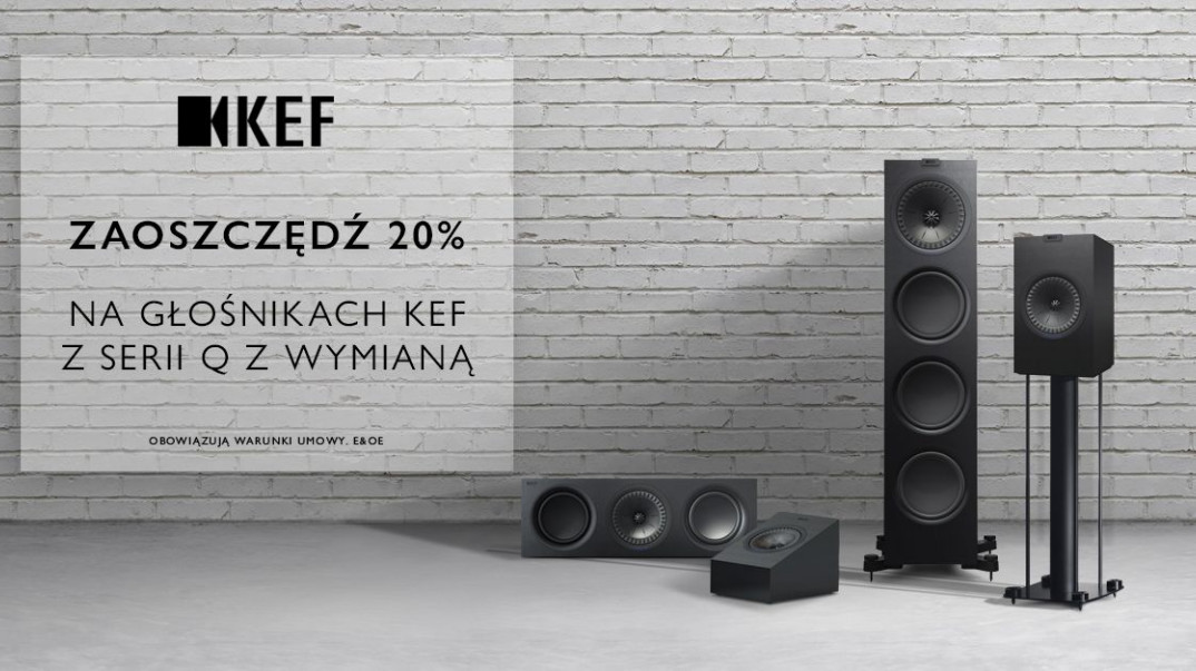 20% zniżka na KEF Q w salonie Q21