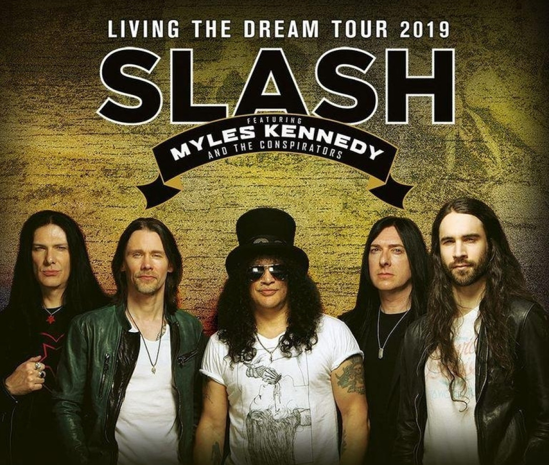 SLASH feat. Myles Kennedy and The Conspirators w Łodzi