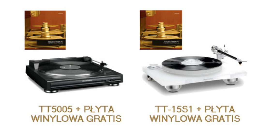 Kup gramofon Marantz, a otrzymasz unikalną winylową płytę