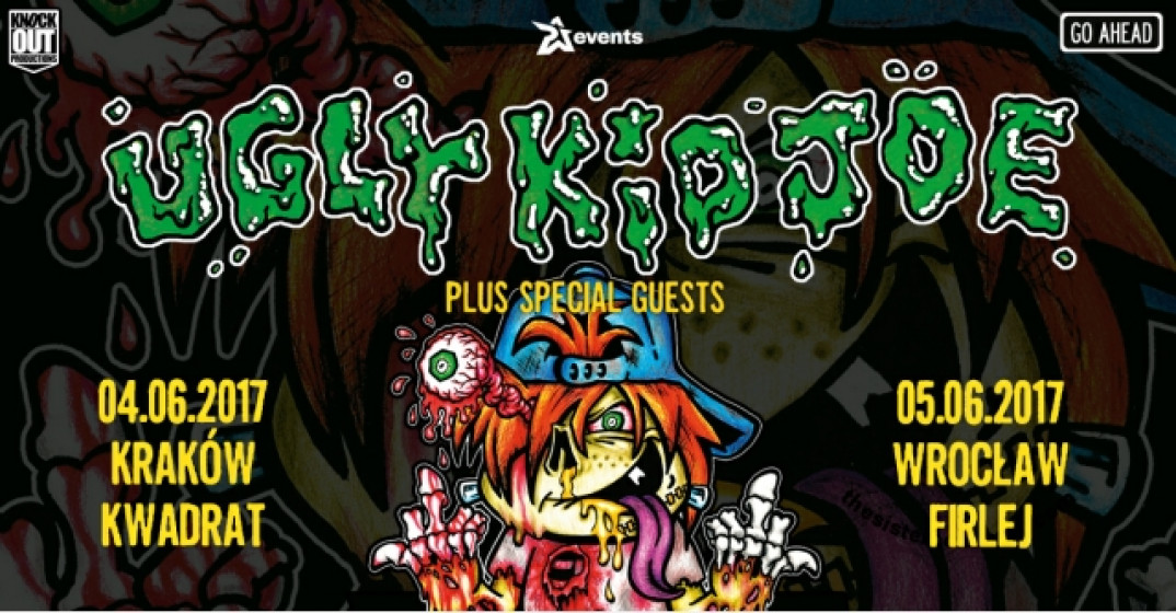 Ugly Kid Joe na dwóch koncertach w Polsce