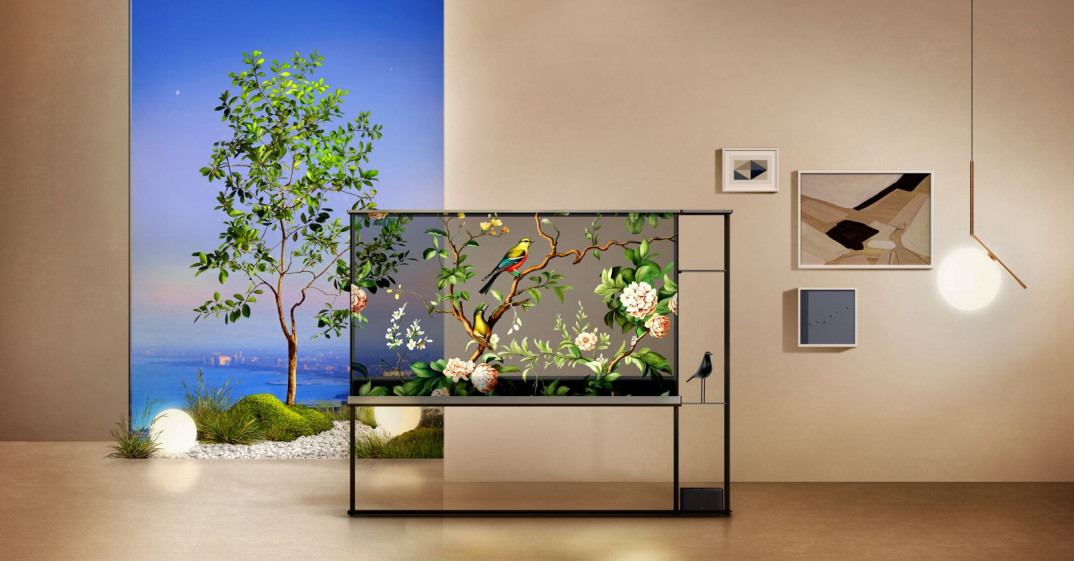 Bezprzewodowy przezroczysty telewizor OLED? Właśnie debiutuje na CES