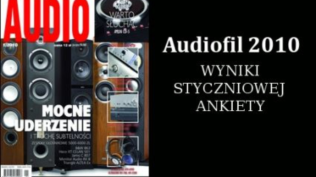 Audiofil AD 2010: wyniki styczniowej ankiety
