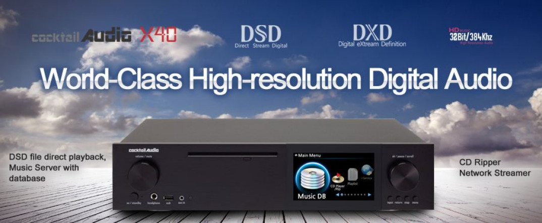 Odtwarzacz sieciowy Cocktail Audio X40 taniej w salonie Q21