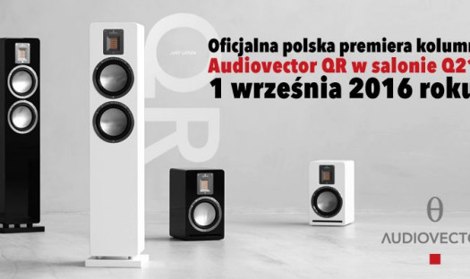 Odsłuchy kolumn Audiovector QR1 i QR3  w salonie Q21