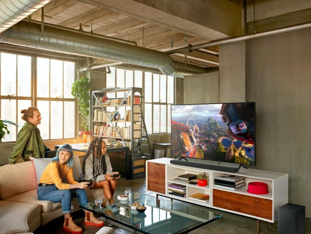 TV Samsung QLED Q60 i soundbar Q60R Harman Kardon