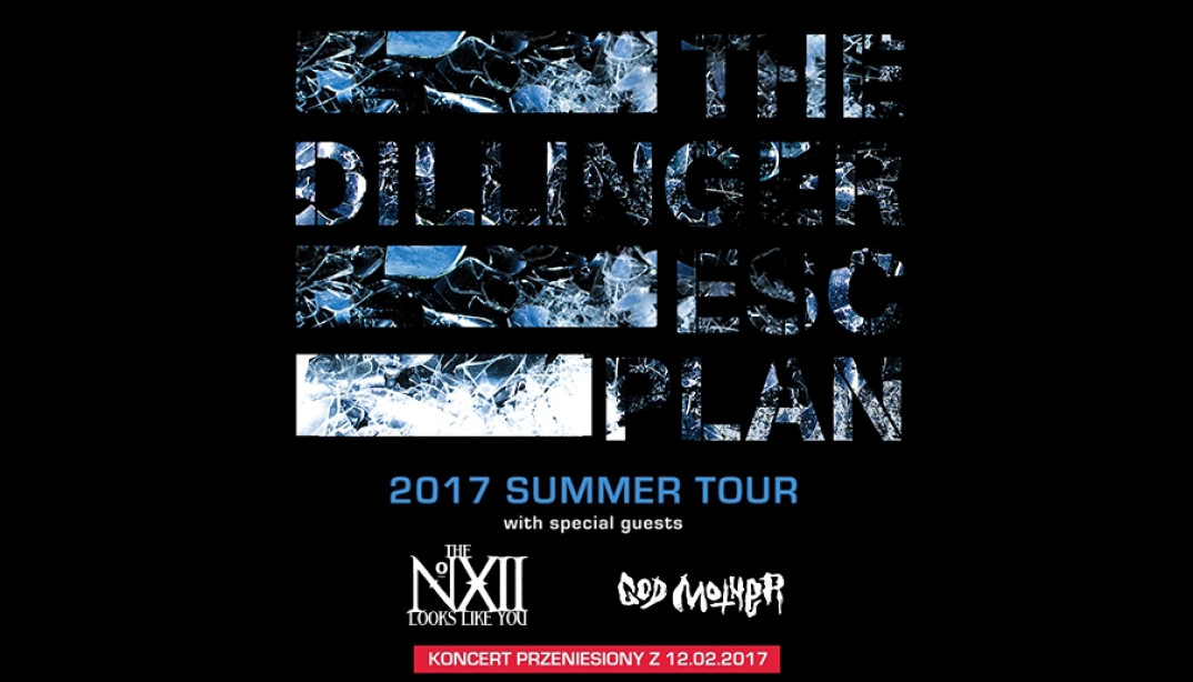 The Dillinger Escape Plan w Krakowie