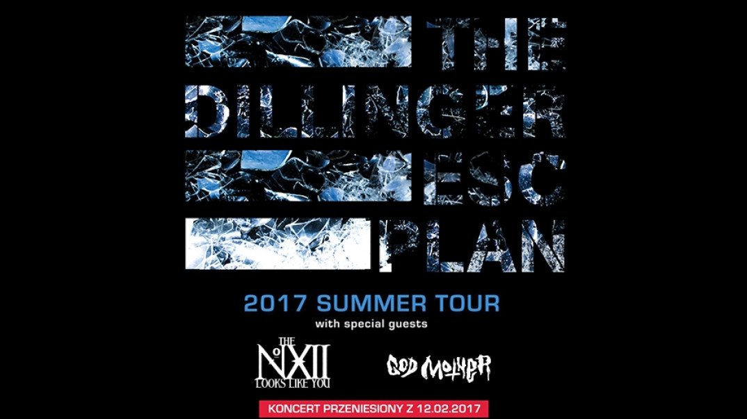 The Dillinger Escape Plan w Krakowie