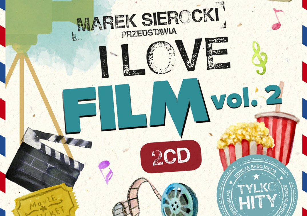 Marek Sierocki i "I Love Film vol.2 " - druga część filmowej składaniki