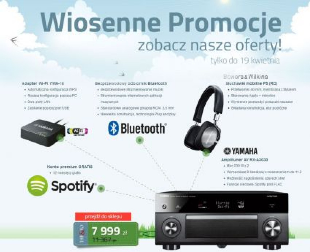 Wiosenne promocje w salonach Top Hi-Fi &amp; Video Design