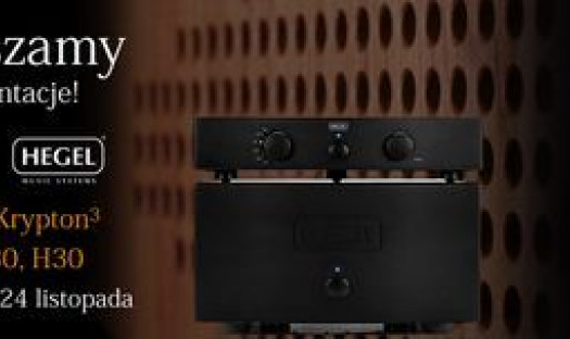 Pokaz Amphion Krypton 3 i urządzeń marki Hegel w Audio Styl
