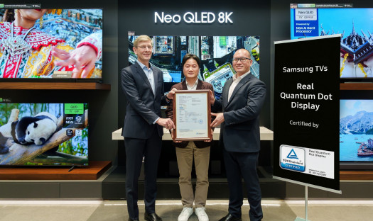 Telewizory Samsung QLED z certyfikatem Real Quantum Dot Display 