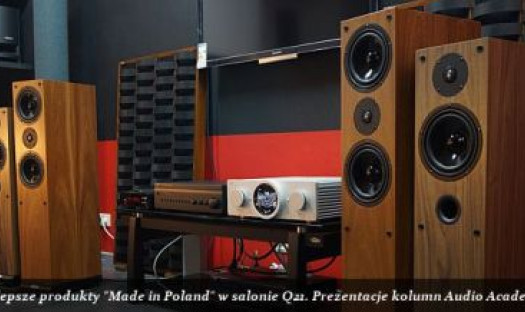 Odsłuchy kolumn Audio Academy w pabianickim salonie Q21