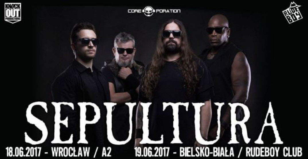 Sepultura w czerwcu na dwóch koncertach
