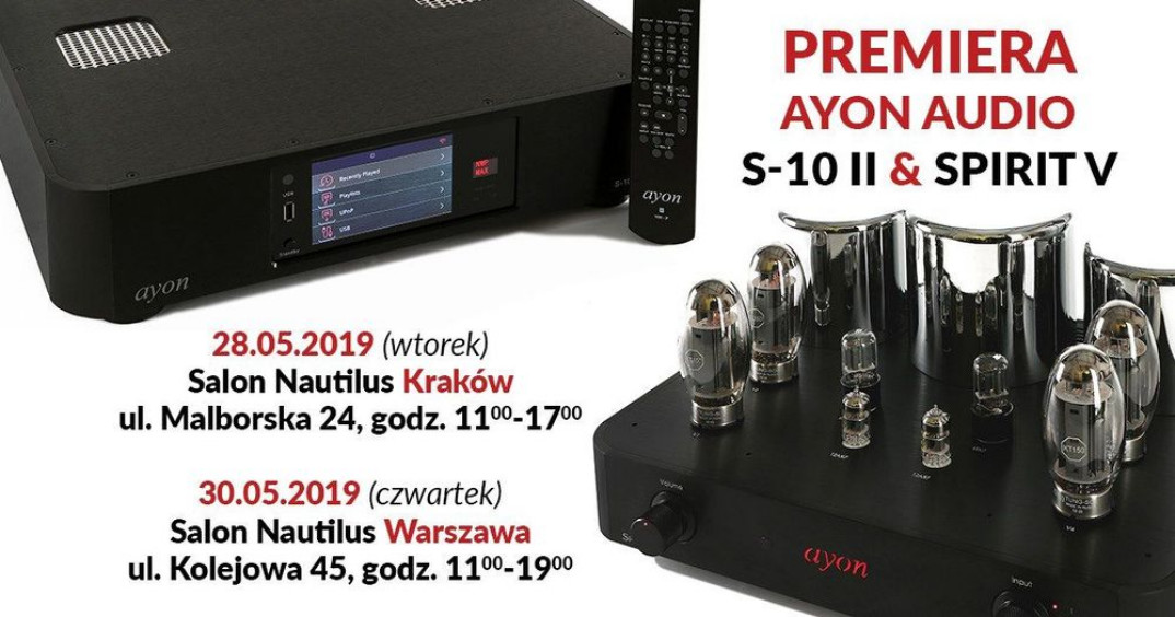 Ayon S-10 II: prezentacje w salonach Nautilus