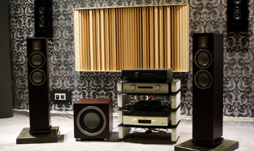 Prezentacja najnowszego subwoofera firmy Audiovector model QR w salonie Hifistation