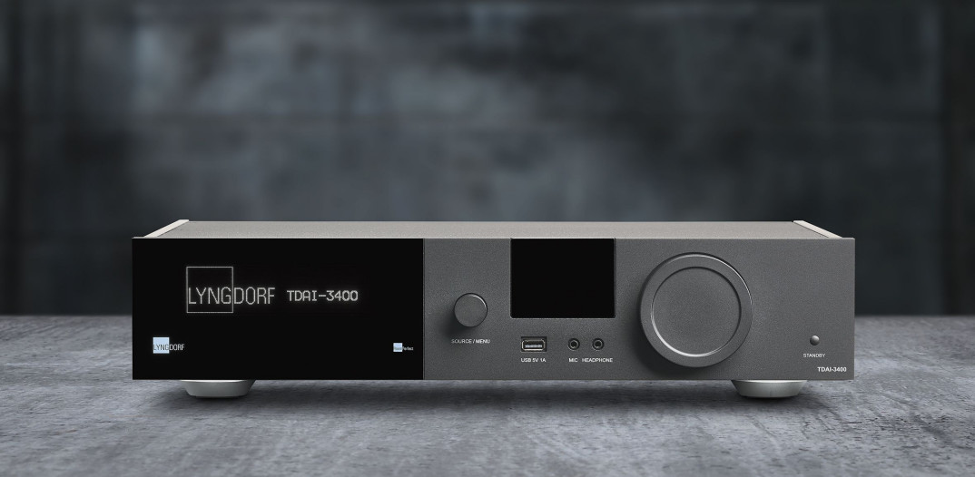 Zintegrowany wzmacniacz i procesor audio Lyngdorf TDAI-3400 