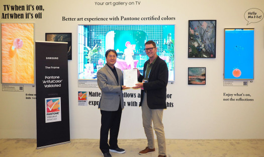 Samsung The Frame 2024 z pierwszym certyfikatem Pantone ArtfulColor gwarantującym wierność kolorów