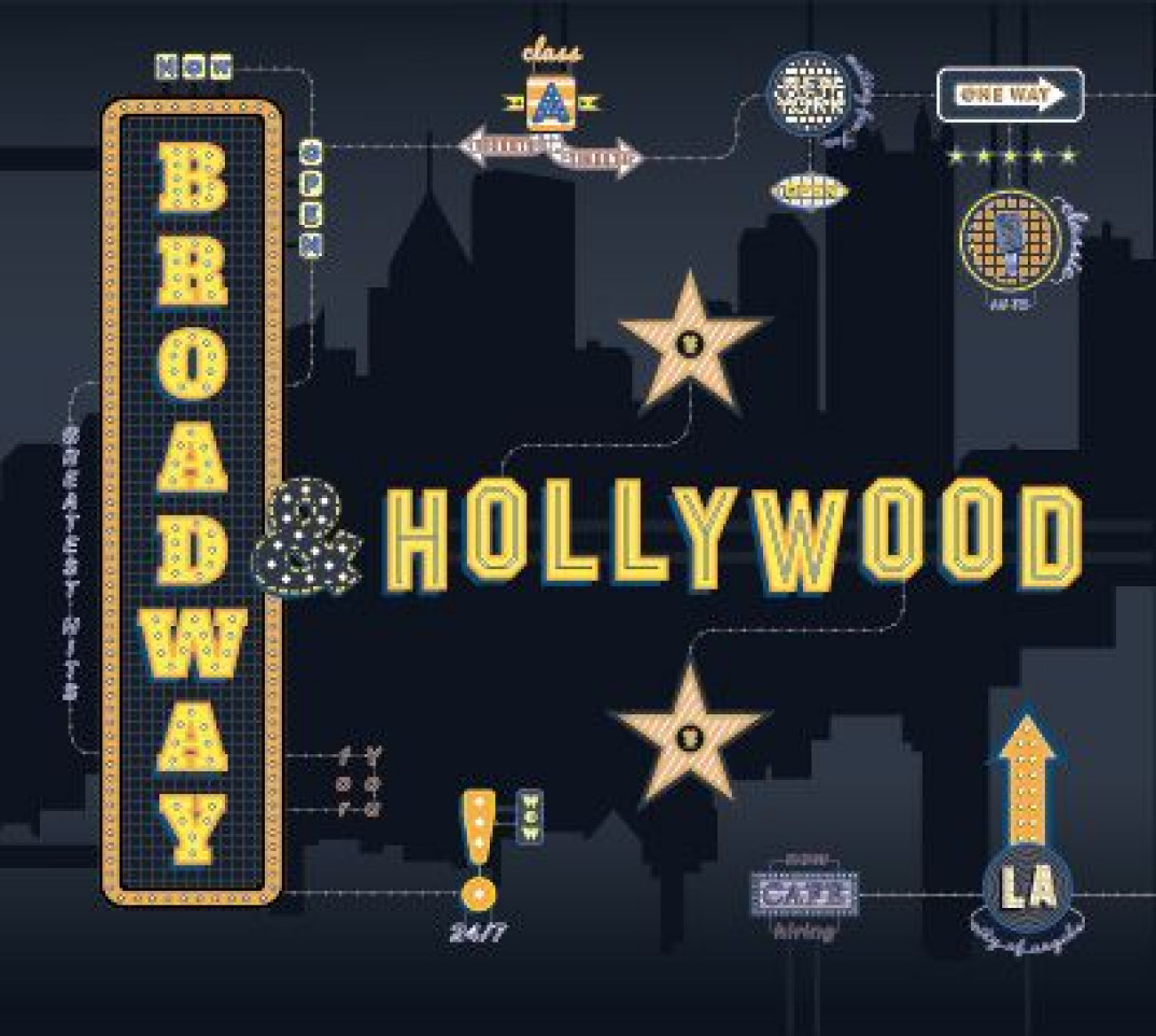 "Broadway &amp; Hollywood" - piosenki z kultowych musicali i filmów na CD