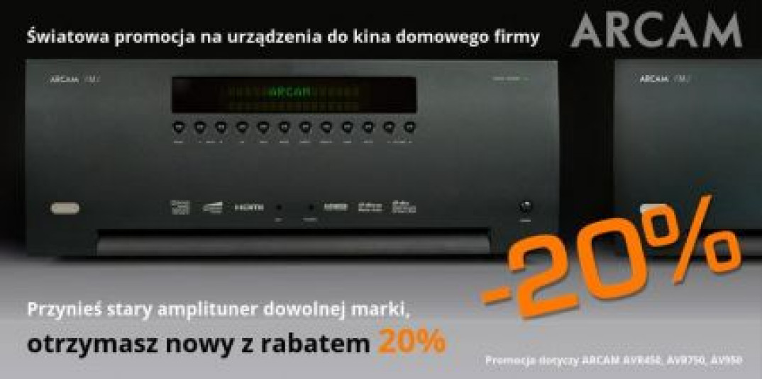 Amplitunery wielokanałowe ARCAM taniej w salonie Q21