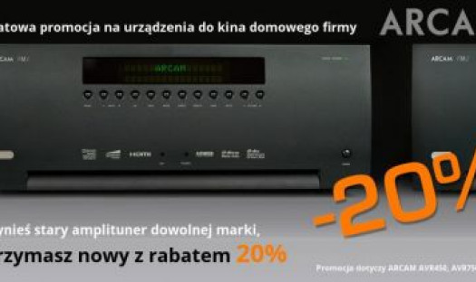 Amplitunery wielokanałowe ARCAM taniej w salonie Q21