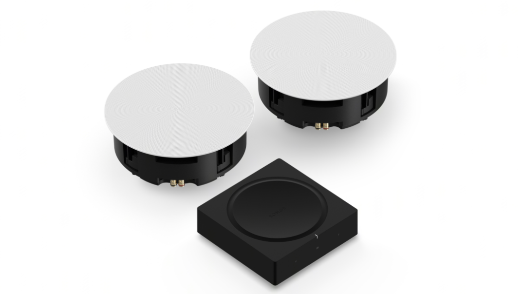 Sonos prezentuje 8-calowy głośnik sufitowy z serii Sonos Architectural