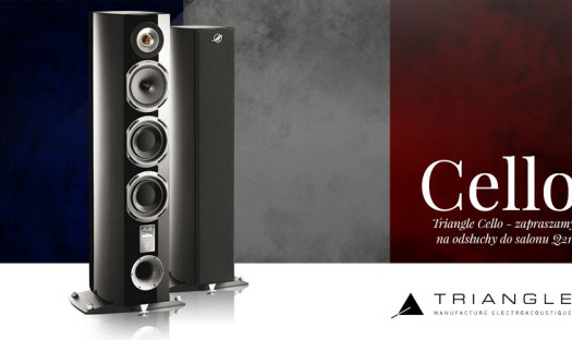 Prezentacje kolumn Triangle Cello w salonie Q21