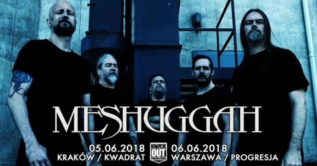 Meshuggah w Krakowie i Warszawie
