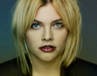 Ania Dąbrowska w kwietniu w Warszawie