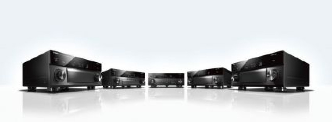 Amplitunery Yamaha serii Aventage w salonie Q21