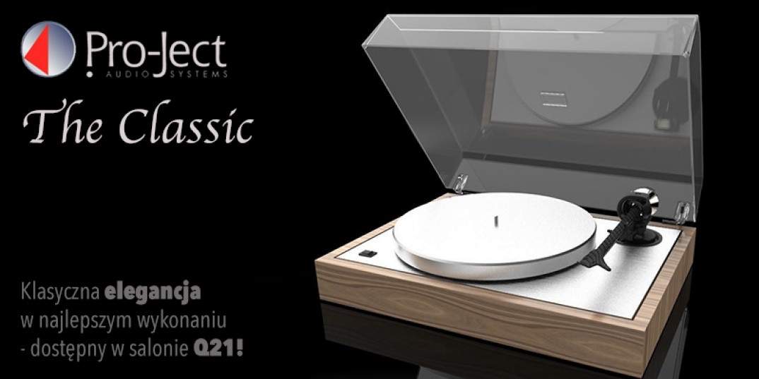 Prezentacja najnowszego gramofonu Pro-Ject The Classic w salonie Q21