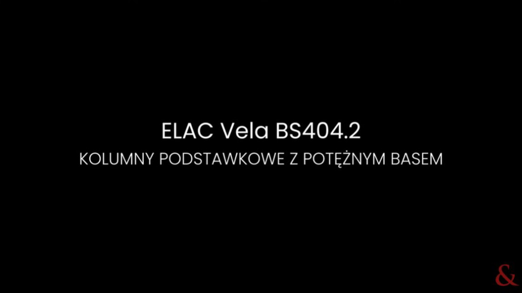 LAC Vela BS404.2 – kolumny podstawkowe z potężnym basem