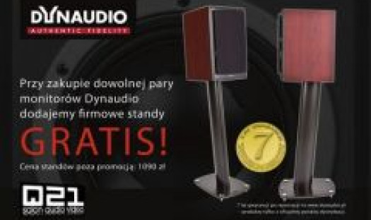 Firmowe standy gratis przy zakupie kolumn DYNAUDIO