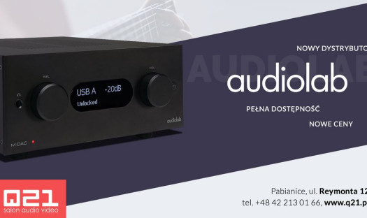 Q21 dystrybutorem marki AUDIOLAB 