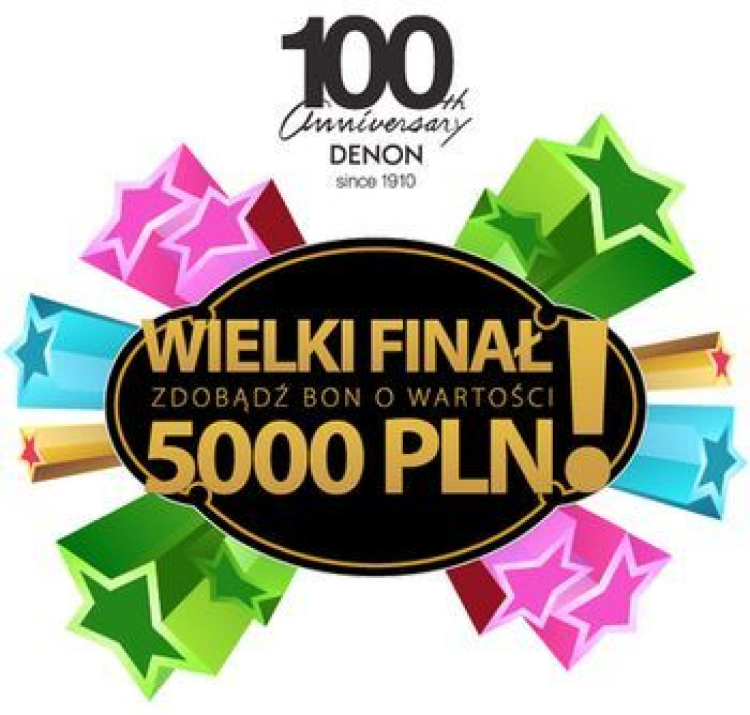 Zdobądź bon o wartości 5000 zł z okazji urodzin marki DENON