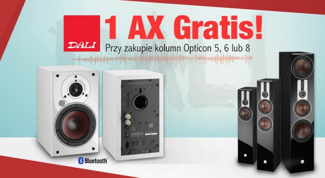 Dali Zensor 1 AX w prezencie przy zakupie kolumn podłogowych Dali Opticon