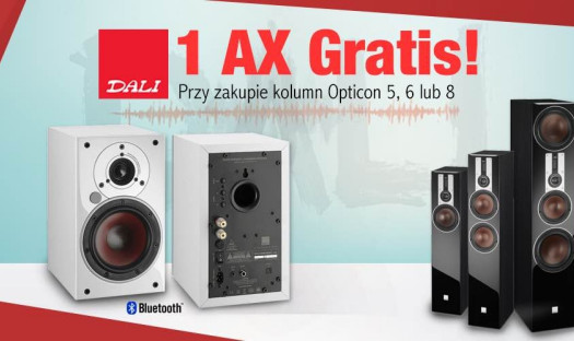 Dali Zensor 1 AX w prezencie przy zakupie kolumn podłogowych Dali Opticon