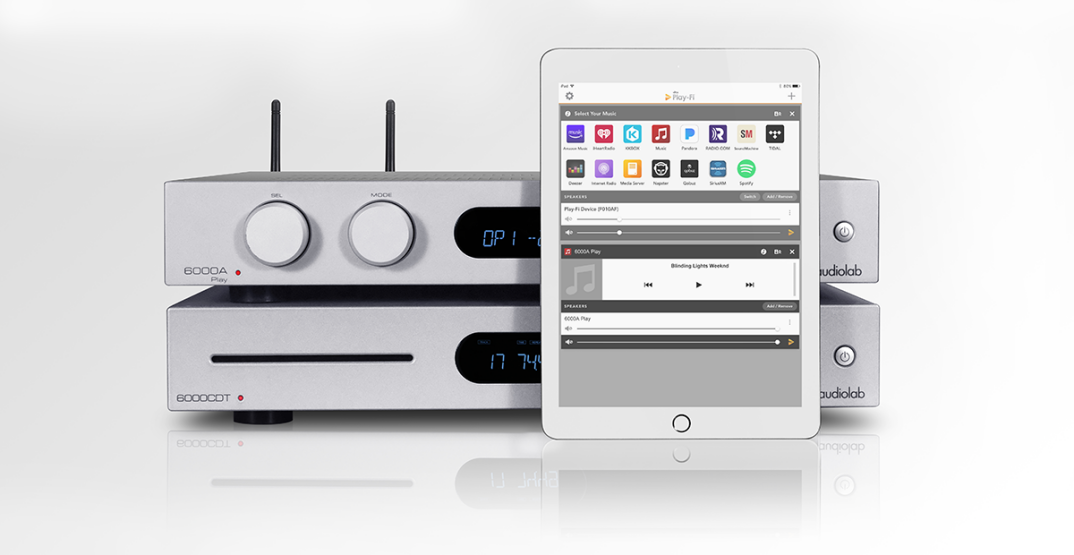  Wzmacniacz z funkcjami sieciowymi Audiolab 6000A Play