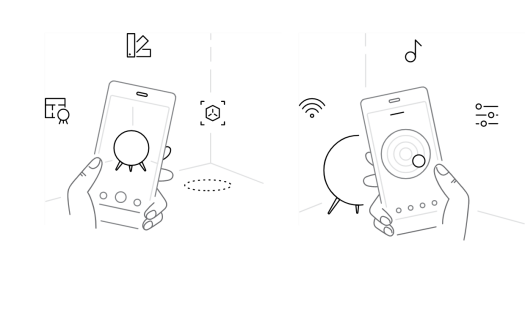 Aplikacje, które pomagają wybrać produkty Bang &amp; Olufsen i ich używać