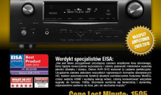 Denon AVR-1910 - sierpniowa obniżka last minute