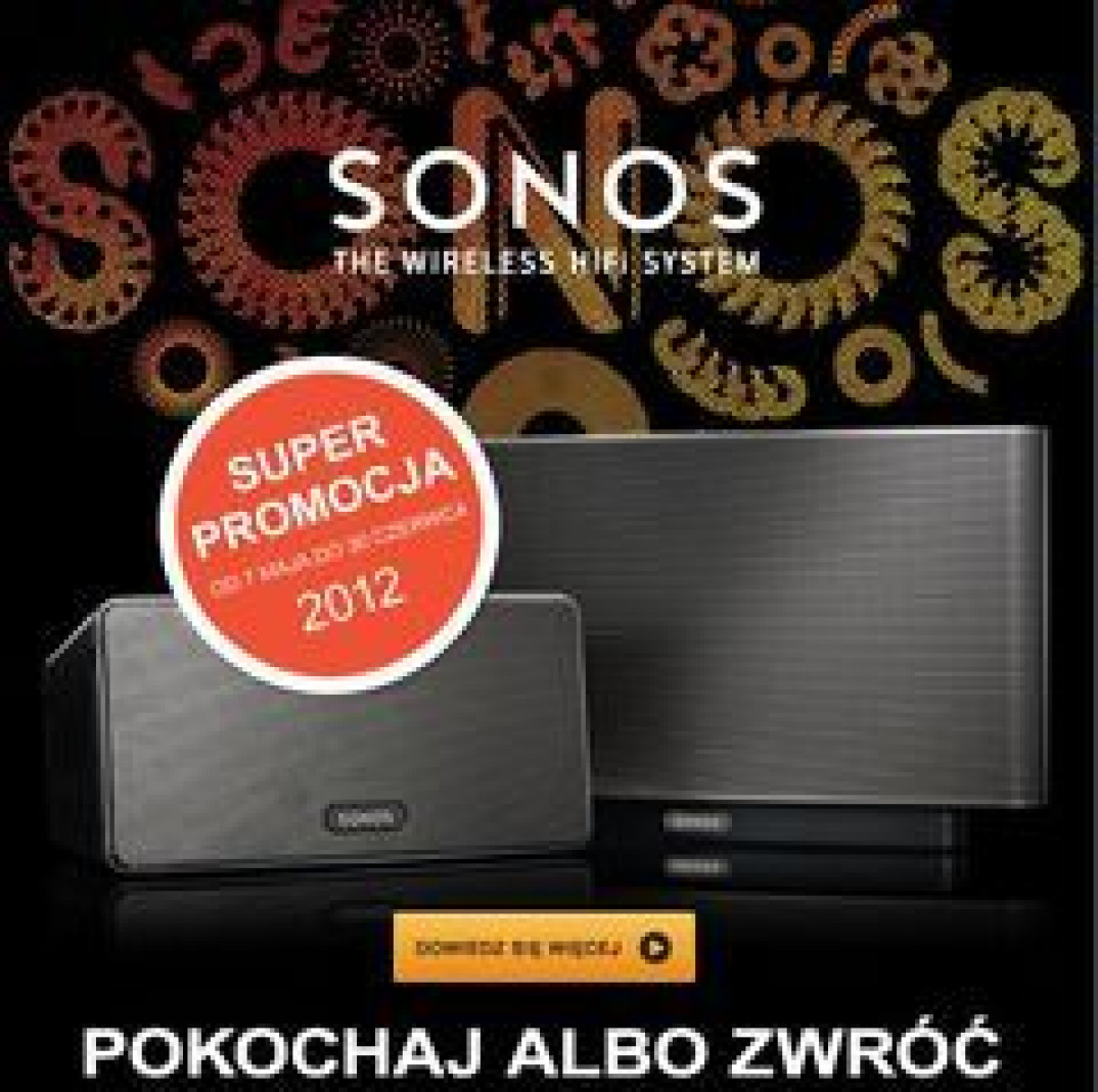 Sonos Play:3 czy Play:5? Kup, przetestuj, zatrzymaj lub zwróć
