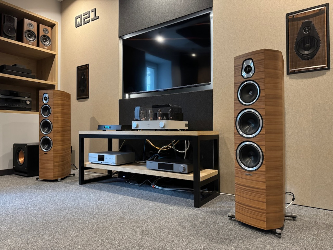 Odsłuchy Fezz Audio Titania Evo i Sonus Faber Sonetto V w salonie Q21