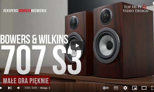Bowers &amp; Wilkins 707 S3 – małe gra pięknie
