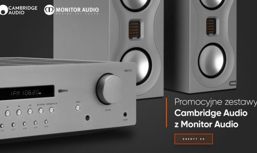 Amplitunery Cambridge Audio AXR w zestawach promocyjnych w salonie Q21 
